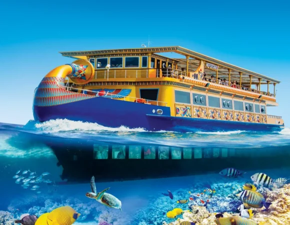 Luxury Sea Cruise in Hurghada: Submarine, Snorkeling & Gourmet Dining